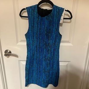 NWT ZARA BLUE MINIDRESS